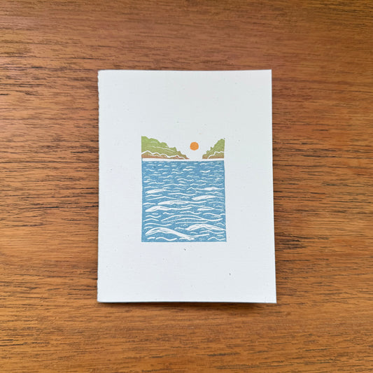 Handcrafted Notebook: MN Landscape
