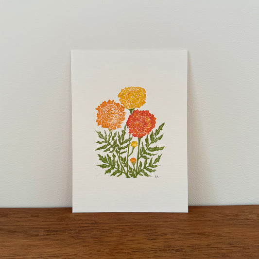 Veggie Companion 3-Print Bundle - Original Linocut Prints
