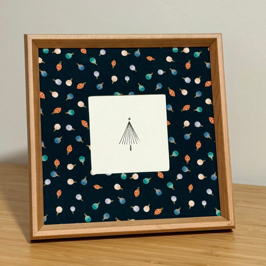 Hand-Stamped Art:  Vintage Holiday