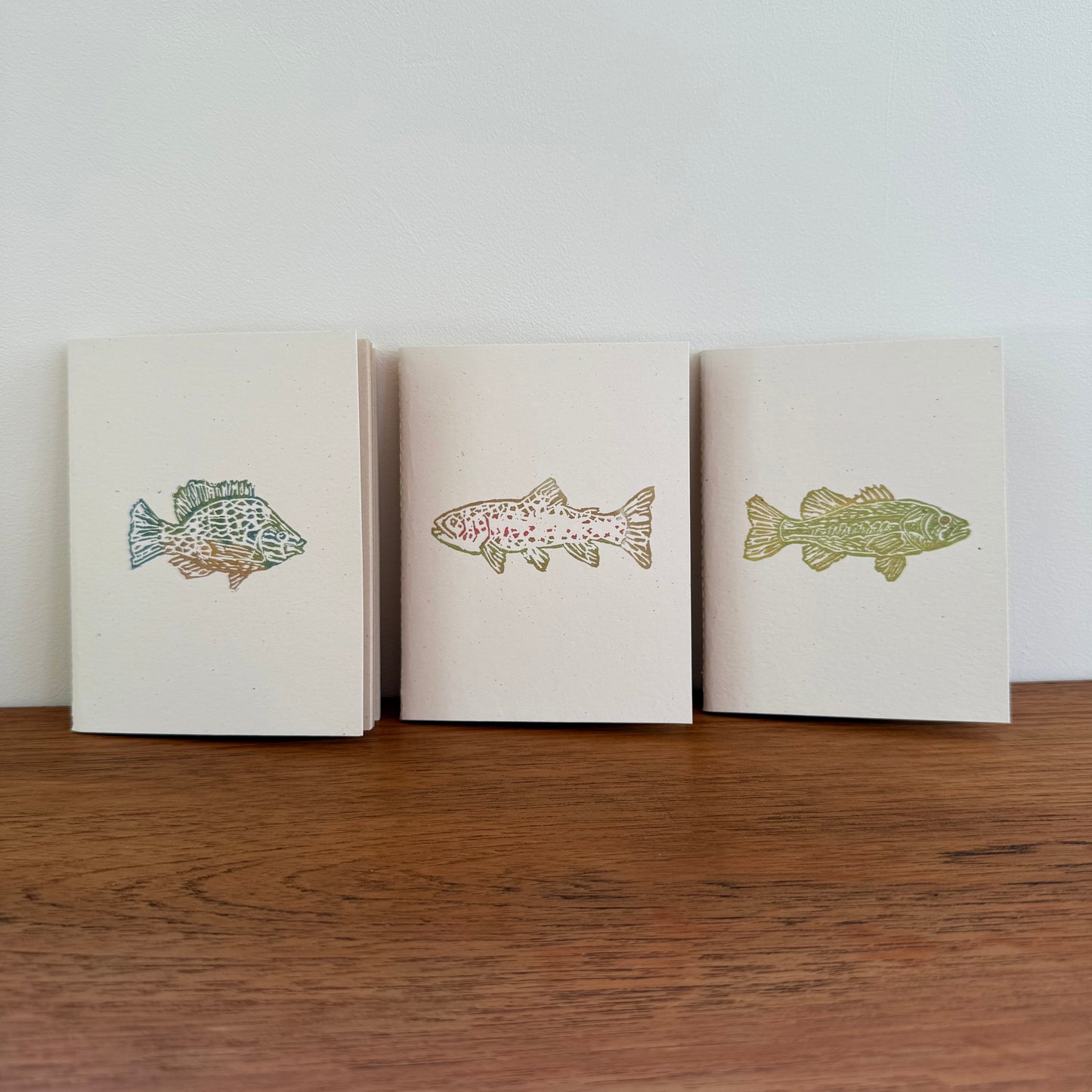 Gone Fishing Pocket Notebook 3-Piece Bundle
