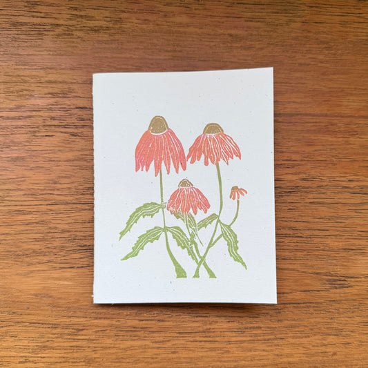 Handcrafted Notebook:  Echinacea