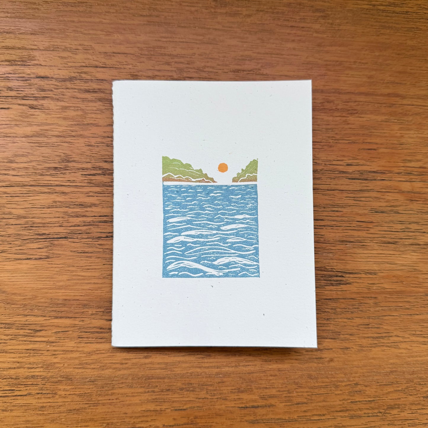 Handcrafted Notebook: MN Landscape