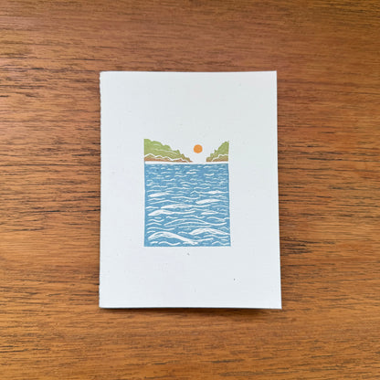 Handcrafted Notebook: MN Landscape