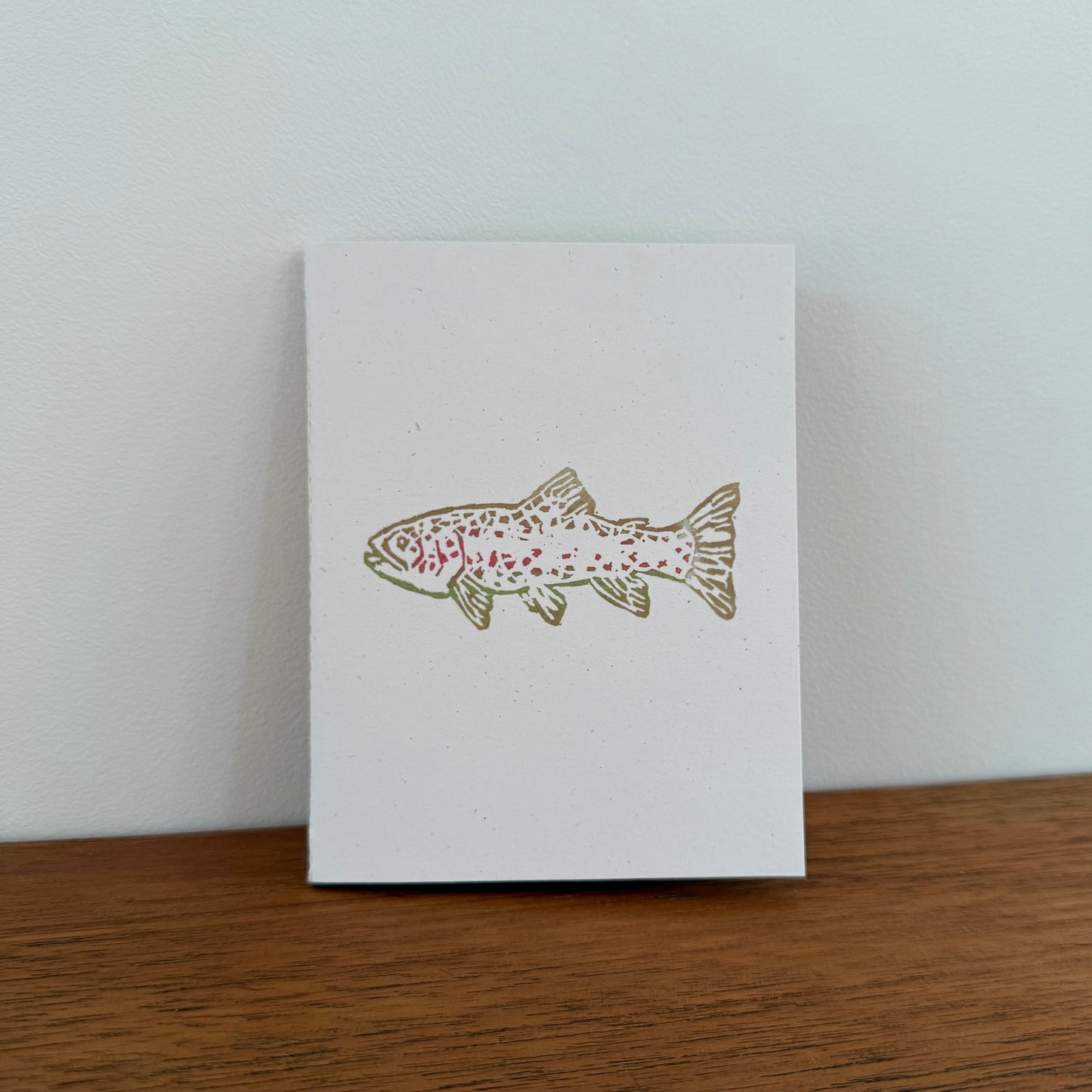 Handcrafted Notebook:  Trout
