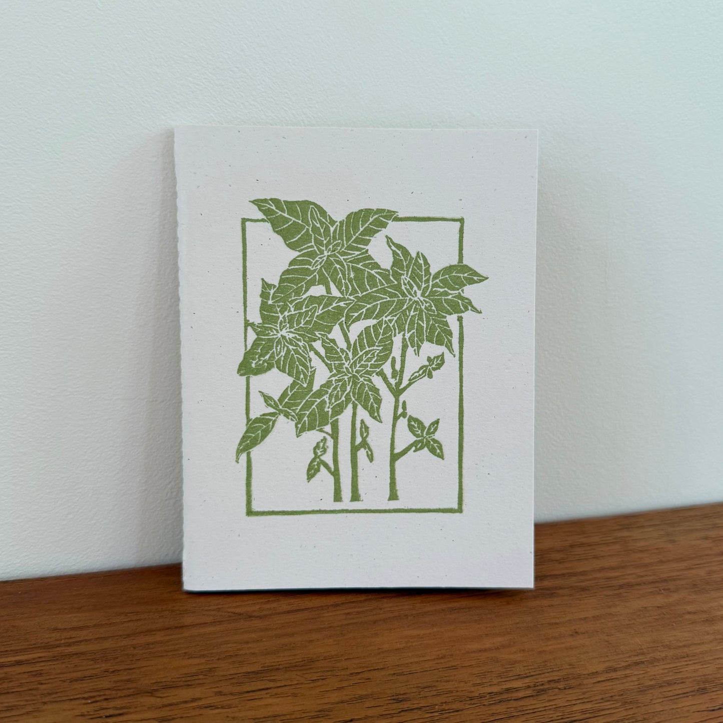Handcrafted Notebook:  Basil