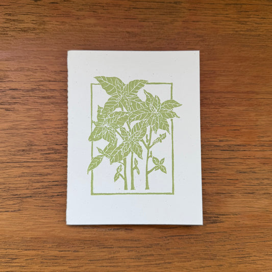 Handcrafted Notebook:  Basil