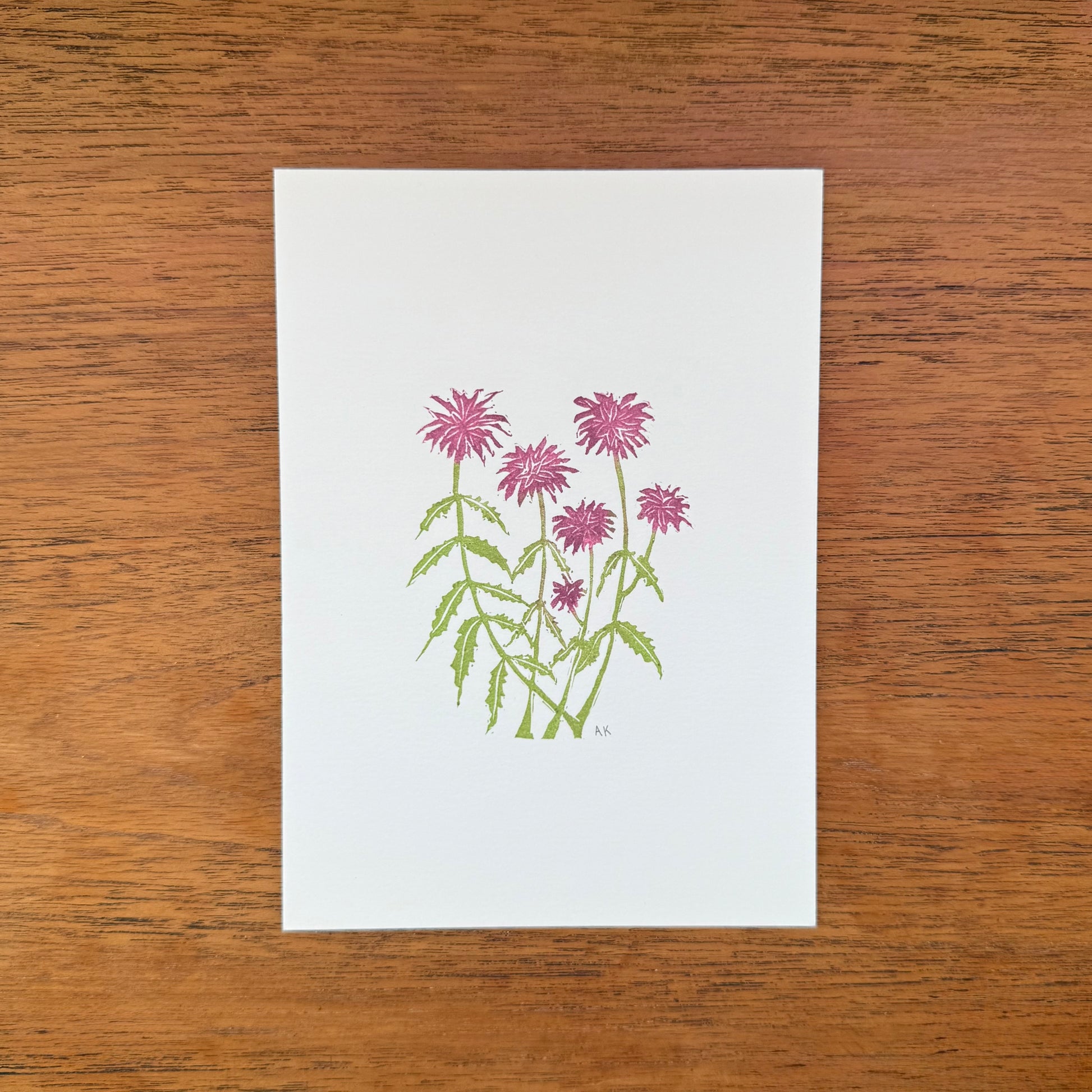 Bee Balm Print