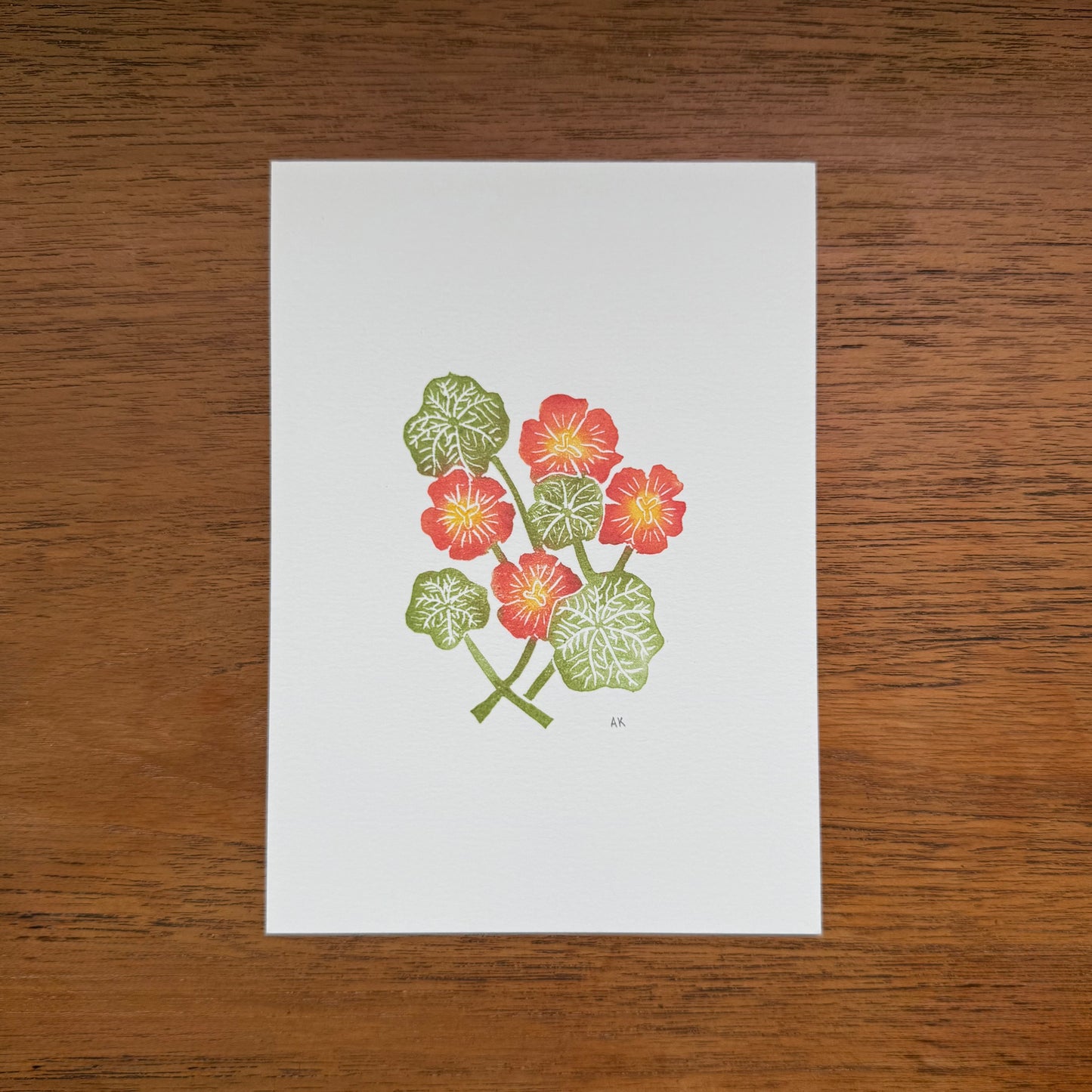 Nasturtium print