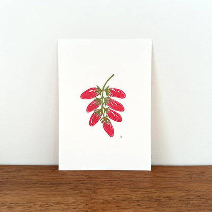 Feelin' Saucy 3-Print Bundle - Original Linocut Prints