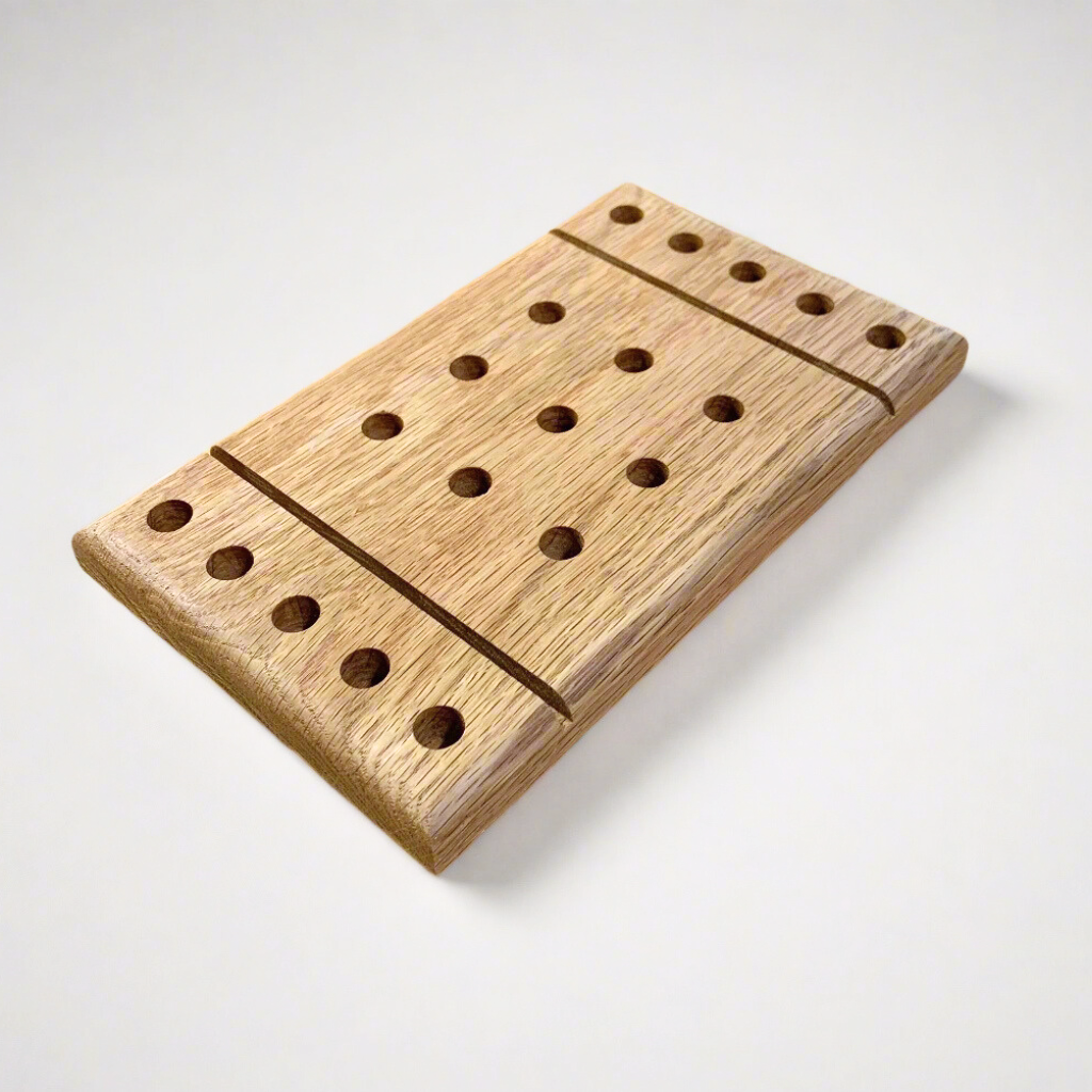 Red Oak Tic-Tac-Toe Board